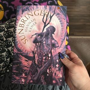 Sunbringer by Hannah Kaner Illumicrate special signed edition.